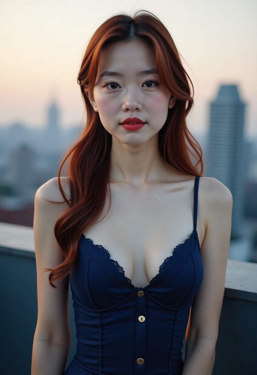 红裙与旧吉他电影海报